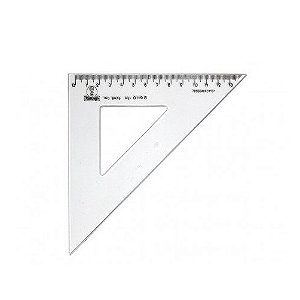 ESQUADRO  ACRILICO 45º