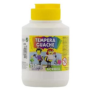 TEMPERA GUACHE 250ML BRANCO