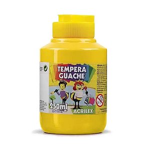 TEMPERA GUACHE 250ML AMARELO OURO