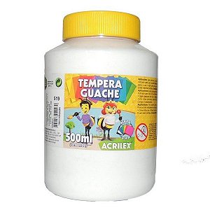 TEMPERA GUACHE 500ML BRANCO