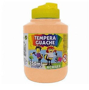 TEMPERA GUACHE 250ML AMARELO PELE