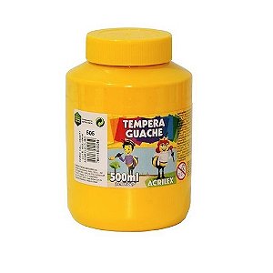 TEMPERA GUACHE 500ML AMARELO OURO
