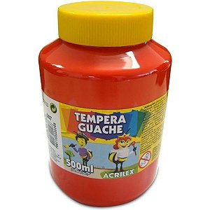TEMPERA GUACHE 500ML VERMELHO FOGO