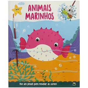 COLORINDO COM AGUA:ANIMAIS MARINHOS
