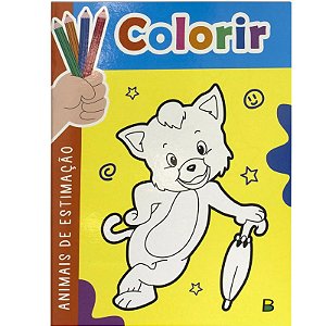 COLORIR (B):ANIMAIS DE ESTIMAÇAO