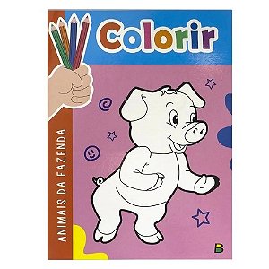 COLORIR (B):ANIMAIS DA FAZENDA