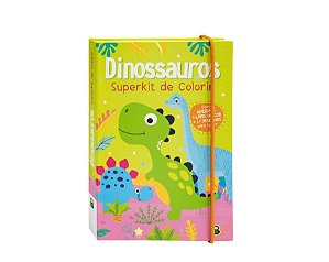 SUPERKIT DE COLORIR: DINOSSAUROS