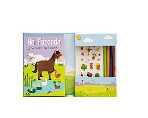 SUPERKIT DE COLORIR: FAZENDA