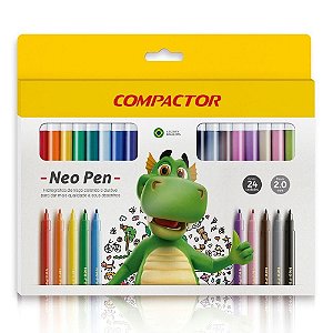NEO PEN GIGANTE C/24 CORES