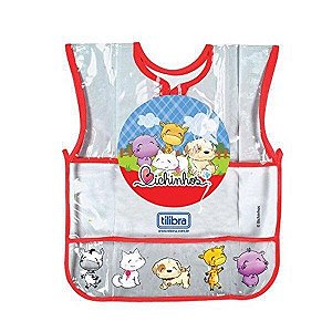 AVENTAL ESCOLAR BICHINHOS