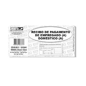 RECIBO DE PAGAMENTO DE EMPREGADO(A) DOMESTICO (A)
