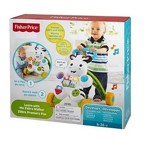 DLH48 FISHER PRICE-APOIADOR ZEBRA