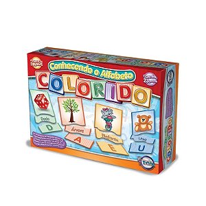 CONHECENDO O ALFABETO COLORIDO