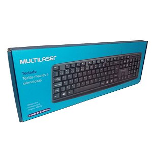 TECLADO STANDARD MOD. 0304 PRETO USB MULTILASER