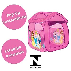 BARRACA PORTATIL CASA PRINCESAS