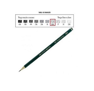 LAPIS GRAFITE CASTELL 9000 SEXTAVADO HB