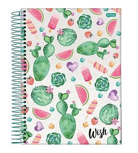 CAD ESPIRAL UNIV CD 15X1 300 FLS WISH FSC