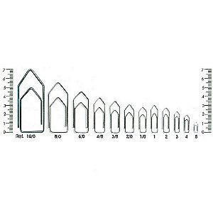 CLIPS GALV. ACC 4/0 C/50(E)