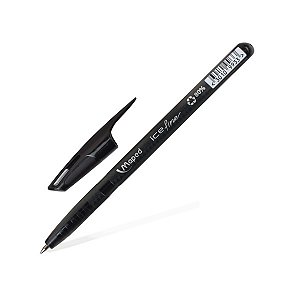 CANETA ESFEROGRAFICA ESSENTIALS ICE FINE PRETA