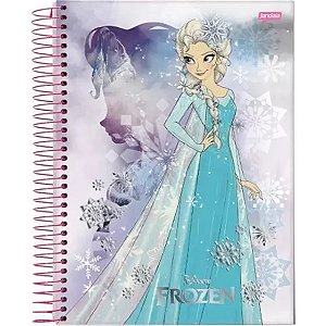 CAD ESPIRAL 1/4 CD 96 FLS FROZEN FSC