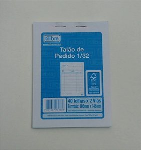PEDIDO 1/32 PEQ 40X2 VIAS 7891027234386 0