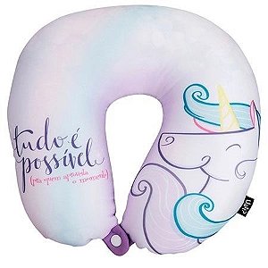 ALMOFADA DE PESCOCO - UNICORNIO