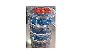 KIT ORGANIZADOR C/ 4 ITENS POTE AZUL CLARO