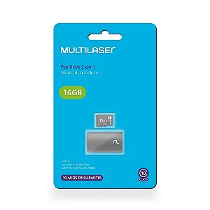 2X1: LEITOR USB + CARTAO DE MEMORIA CLASSE 10 16GB