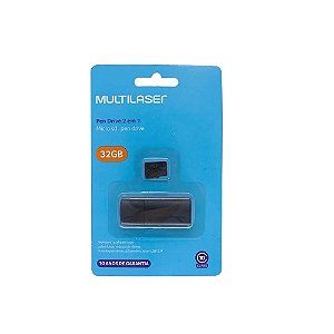 2X1: LEITOR USB + CARTAO DE MEMORIA CLASSE 10 32GB