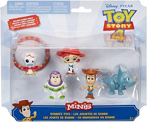 GJN36 TOY STORY 4    PACK 5 MINI FIGURAS