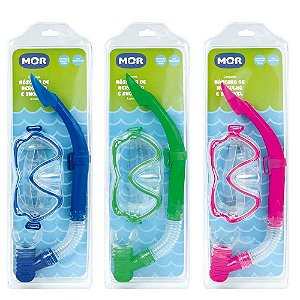 MASCARA MERGULHO E SNORKEL JUVENIL (3)