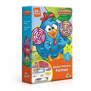 GALINHA PINTADINHA MINI - MINHAS PRIMEIRAS FORMAS