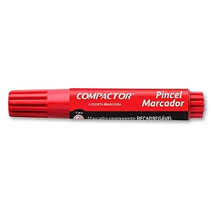 PINCEL MARCADOR AVULSO-VERMELHA