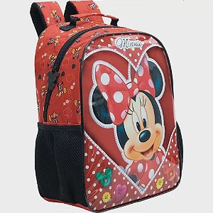 MOCHILA 16 MINNIE LOVE - 8912 - ARTIGO ESCOLAR