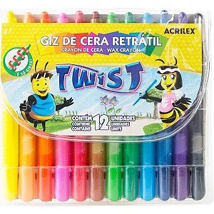 GIZ DE CERA TWIST RETRATIL