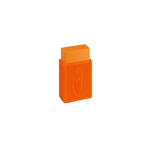 BORRACHA PEQUENA NEON C/ CAPA PLASTICA -