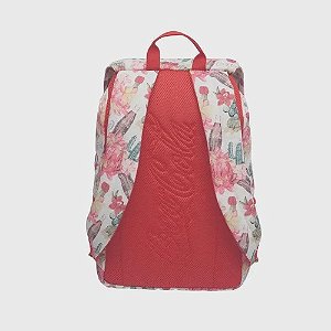 MOCHILA C/ TAMPA  COCA COLA DESERT ESTAMPADA U