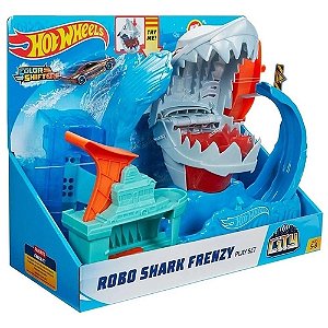 GJL12 HOT WHEELS CITY ROBO TUBARAO