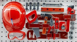 OFICINA CRIATIVA KIT FERRAMENTA COM CAPACETE (05)