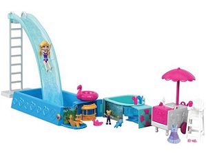 POLLY PISCINA SURPRESAS ESCONDIDAS UNIDADE GFK51 - MATTEL
