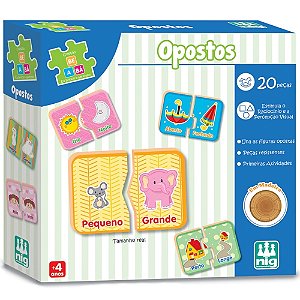 MAD. BE A BA - OPOSTOS  20 PEÇAS - EAN 7896200704175 -