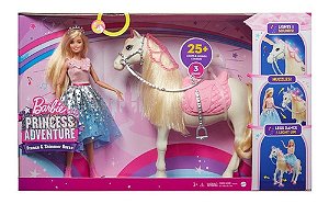 GML79 BARBIE AVENTURA DAS PRINCESAS COM CAVALO
