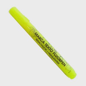 MARCA TEXTO FLUORPEN AMARELO