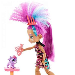 GNL94 CAVE CLUB BONECA COM ANIMAL CONJUNTO DE JOGO