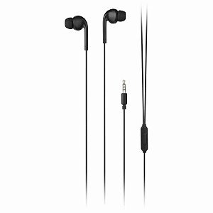EARPHONE SLIM MULTILASER PRETO
