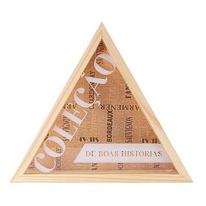 PORTA ROLHAS SHAPE TRIANGULO - VINHOS