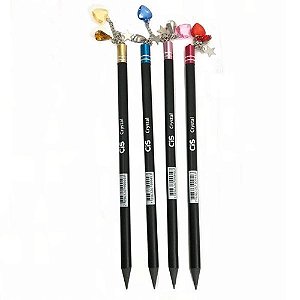 LAPIS PRETO HB FANT. CRISTAL