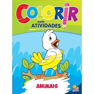 COLORIR COM ATIVIDADES: ANIMAIS