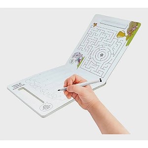 ESCOLINHA ESCREVA E APAGUE II:COORDENACAO MOTORA-PRE-ESCRITA