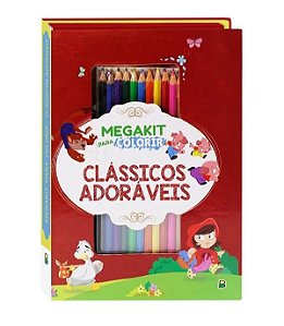 MEGAKIT PARA COLORIR: CLASSICOS ADORAVEIS